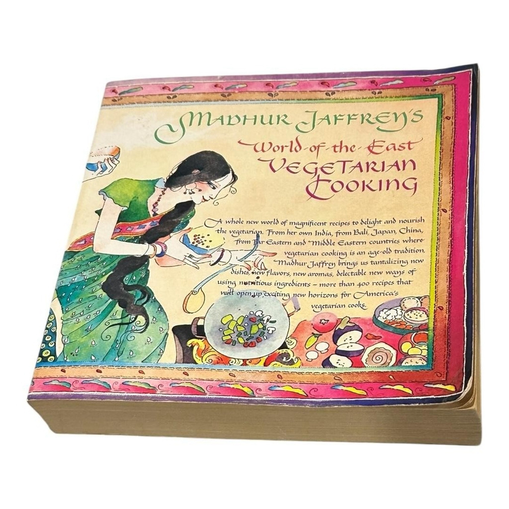 Vintage 1981 Madhur Jaffrey World Of The East Vegetarian Cookbook Recipes